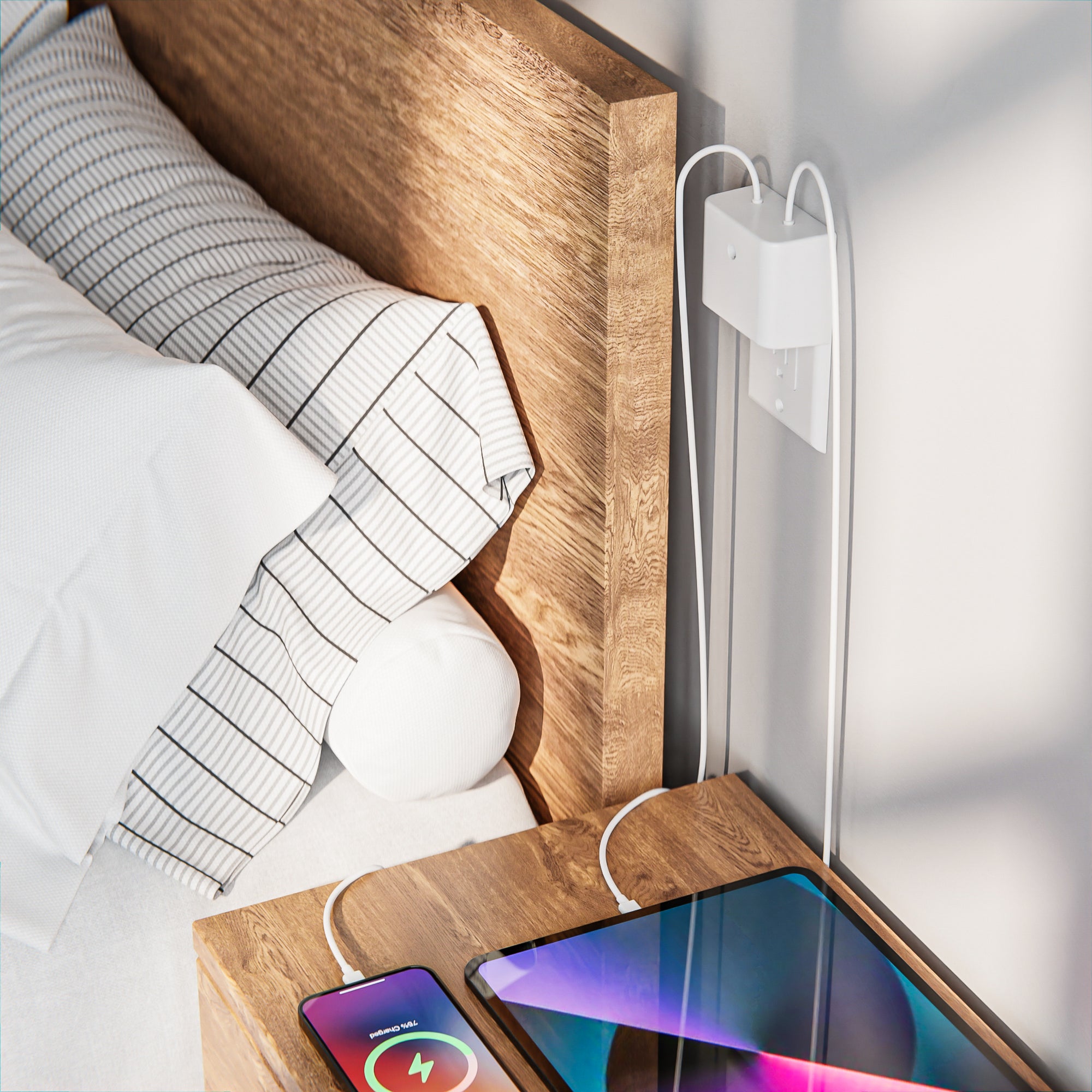 Permaplug Charger Lock DECORA - For Decorator Style Outlets